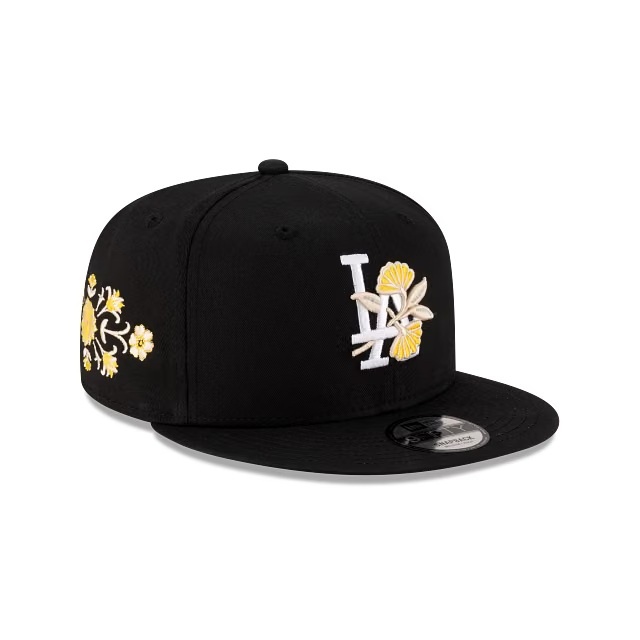 Floral 9Fifty Pc Losdod Blkwhi